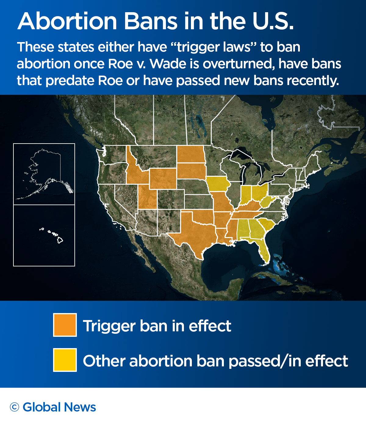 Safe haven states: Where is abortion still legal now that Roe v. Wade is overturned? - image
