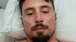 Alex Kopacz in hospital with COVID-19
