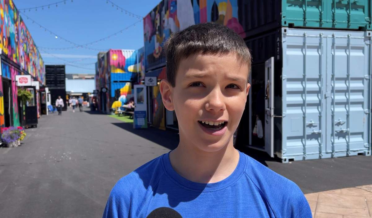 12-year-old Ben Martin says it's probably going to be a good summer.