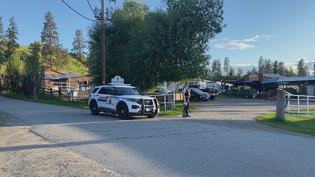 Police say a body was found in Kelowna on Friday.