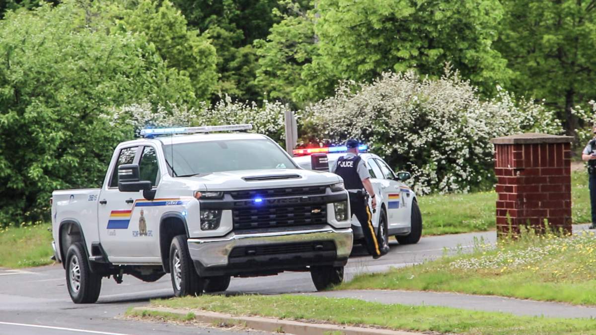 RCMP said Central Kings Rural High School in Cambridge, N.S. was placed on lockdown Monday afternoon after an apparent threat against a student.
