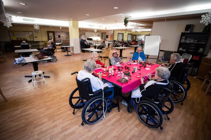 The inside of a long-term care home is seen in this file photo. 