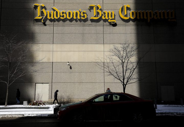 The Hudson's Bay department store announced it was closing its historic store at the Bloor Street location in Toronto on Friday, February 25, 2022. 