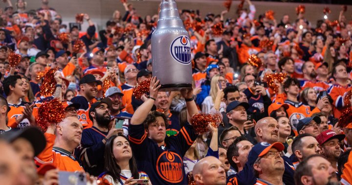 Les Oilers d’Edmonton épuisés se battent pour rester en vie dans la finale de la Conférence de l’Ouest de la LNH