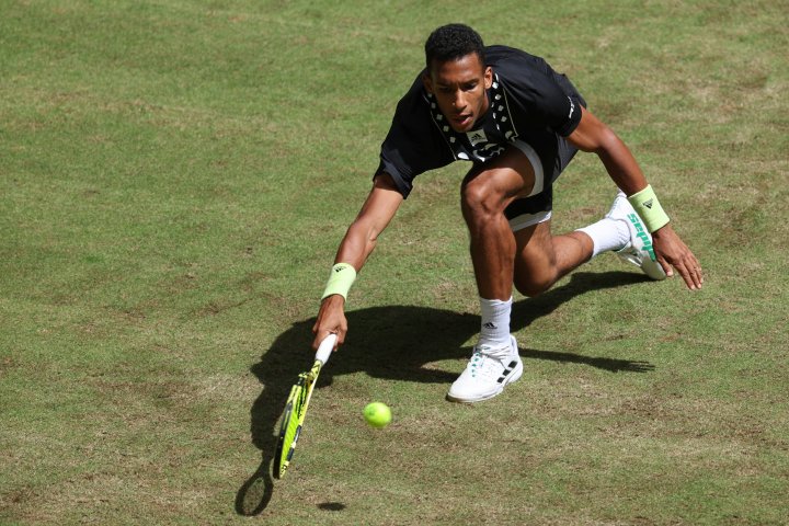Montreal tennis star Auger-Aliassime advances to second round at Halle Open