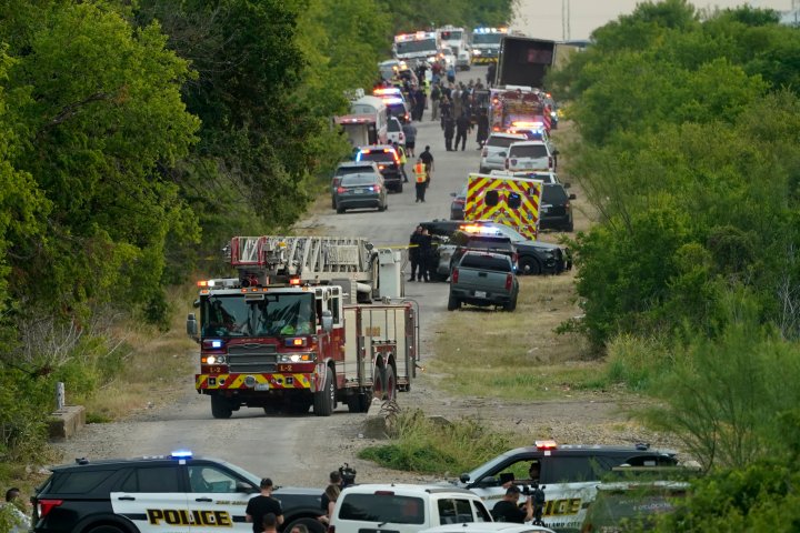 46 migrants found dead inside truck trailer in San Antonio, Texas: officials