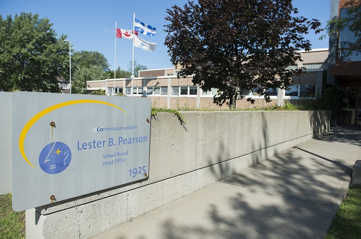 The Lester B. Pearson School Board's head office is shown in Montreal, Thursay, August 29, 2019.
