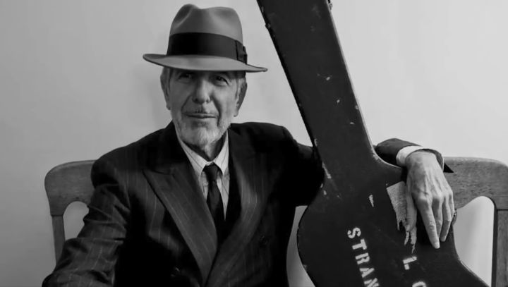 This image released by Sony Pictures Classics shows Leonard Cohen, subject of the documentary "Hallelujah: Leonard Cohen, a Journey, a Song." .
