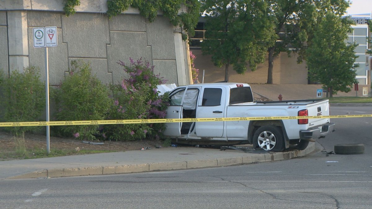 Saskatoon Police say traffic restrictions will continue as the Collision Analyst Unit continues to process the scene.