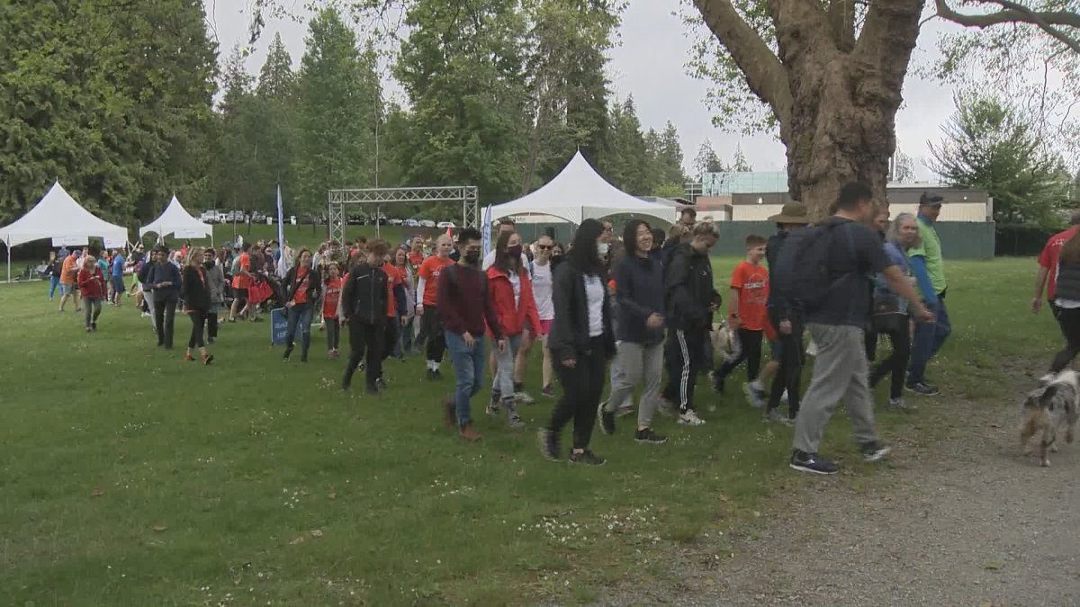 A large fundraising event was held at Stanley Park on Sunday for diabetes.