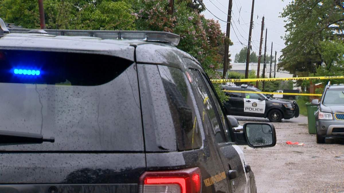 Police are at the scene of a shooting that sent one man in life-threatening condition to the hospital on June 14.