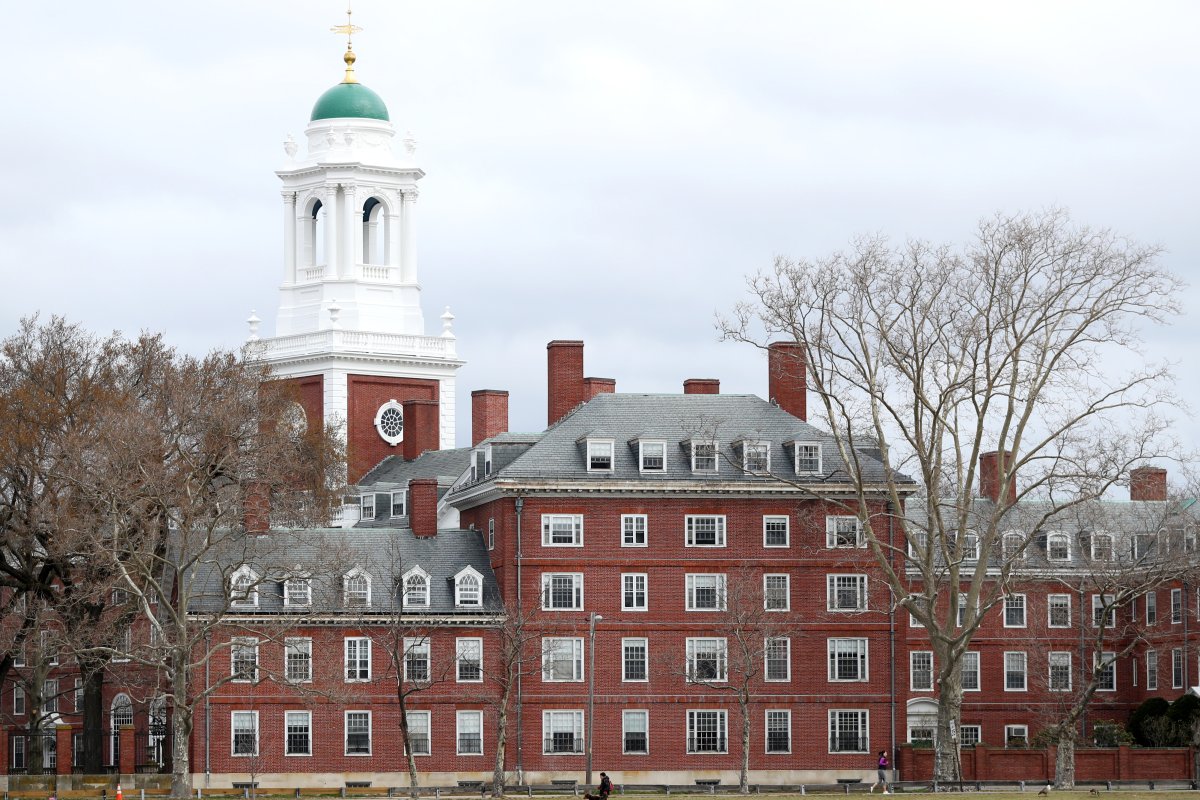 e Harvard University campus is shown on March 23, 2020 in Cambridge, Massachusetts.