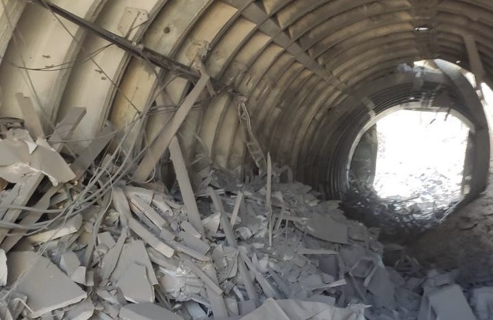 The site where a Ukrainian army volunteer was taken prisoner by Russian forces.