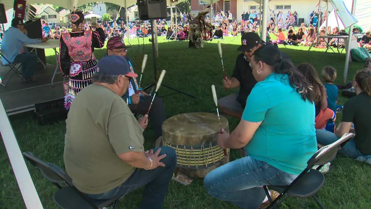 National Indigenous Peoples Day being celebrated at the Bent Arrow Traditional Healing Society in Edmonton, Alta. on Tuesday, June 21, 2022.