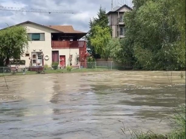 Mission Creek in Kelowna has spilled over its banks, and now the Central Okanagan Emergency Operations has issued a state of local emergency due to isolated flooding.
