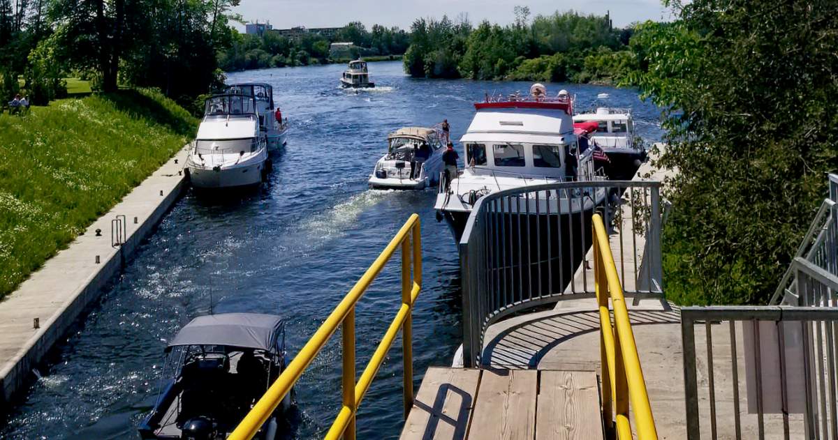 Lock 22 Nassau Mills at the Trent-Severn Waterway will be among locks reopening on June 24.