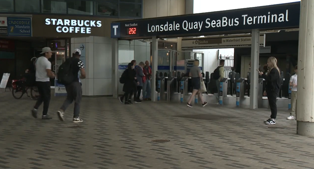 The Lonsdale Quay SeaBus Terminal in North Vancouver is seen on Thurs. June 2, 2022.