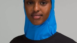 Lululemon's Lightweight Performance Hijab, priced at $42.