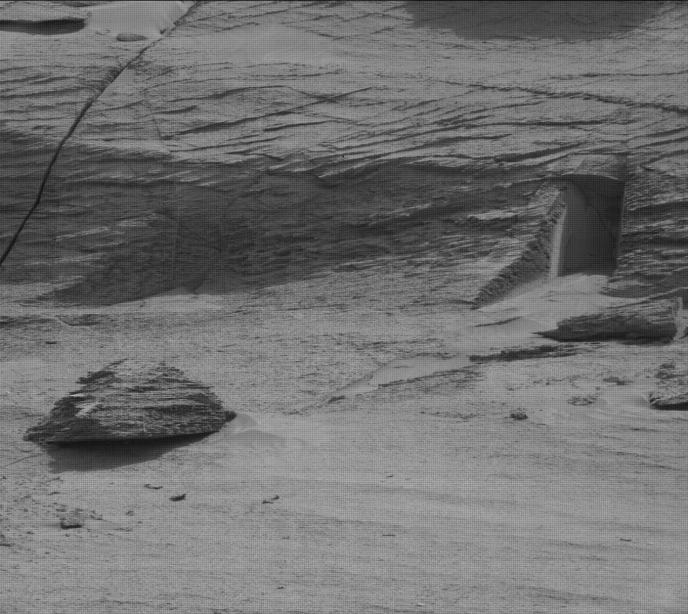 This image made available by NASA was taken by the Mast Camera onboard NASA's Mars rover Curiosity on Sol 3466, May 7, 2022.