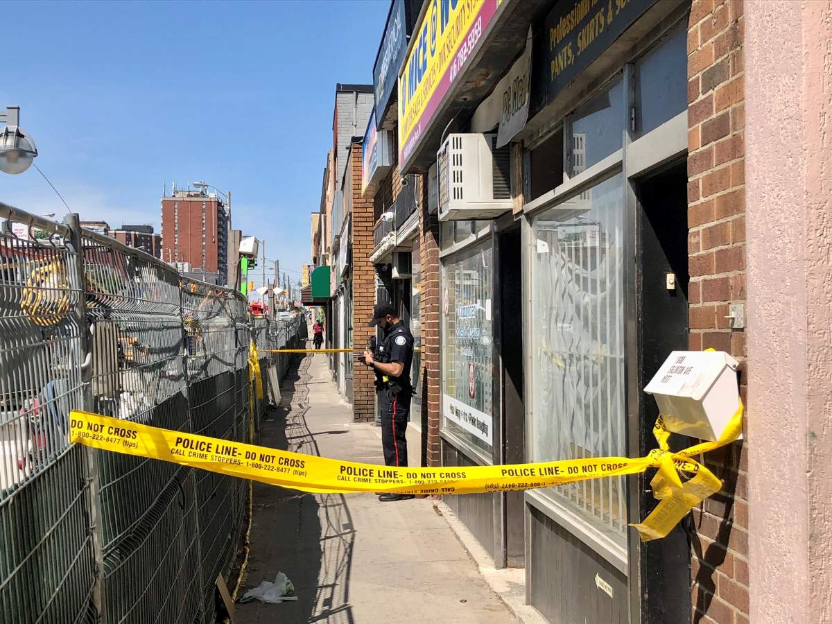 Toronto police say  33-year-old man from Stoney Creek has been charged in connection with a homicide investigation in Toronto.