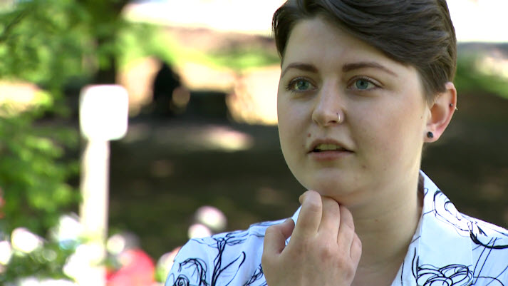 Hadley Abrams, 27, is a Toronto-based actor who identifies as asexual.