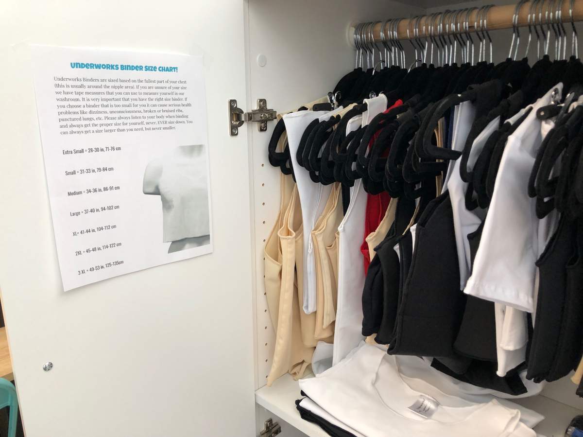 The Transformation Closet provides gender-affirming gear like binders, packers and gaffs to trans and gender-diverse people.