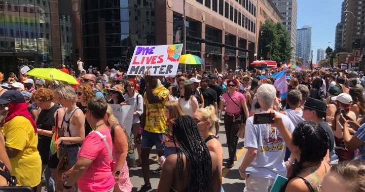 Thousands fill Toronto’s Church Street for Pride weekend festivities