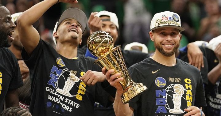 Golden State Warriors NBA championship gear just dropped at