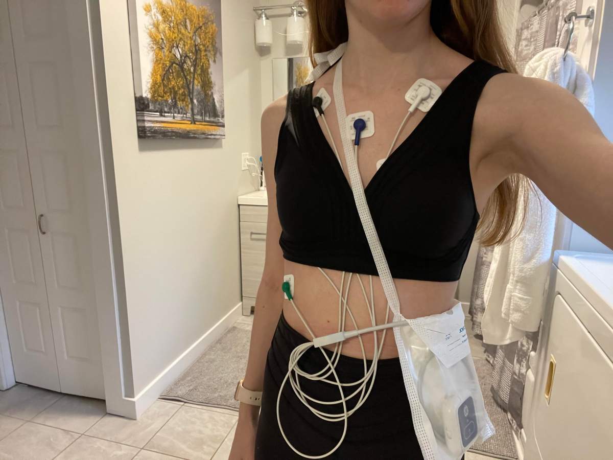 Daigle underwent many tests following a referral to a cardiologist and a diagnosis of long COVID.