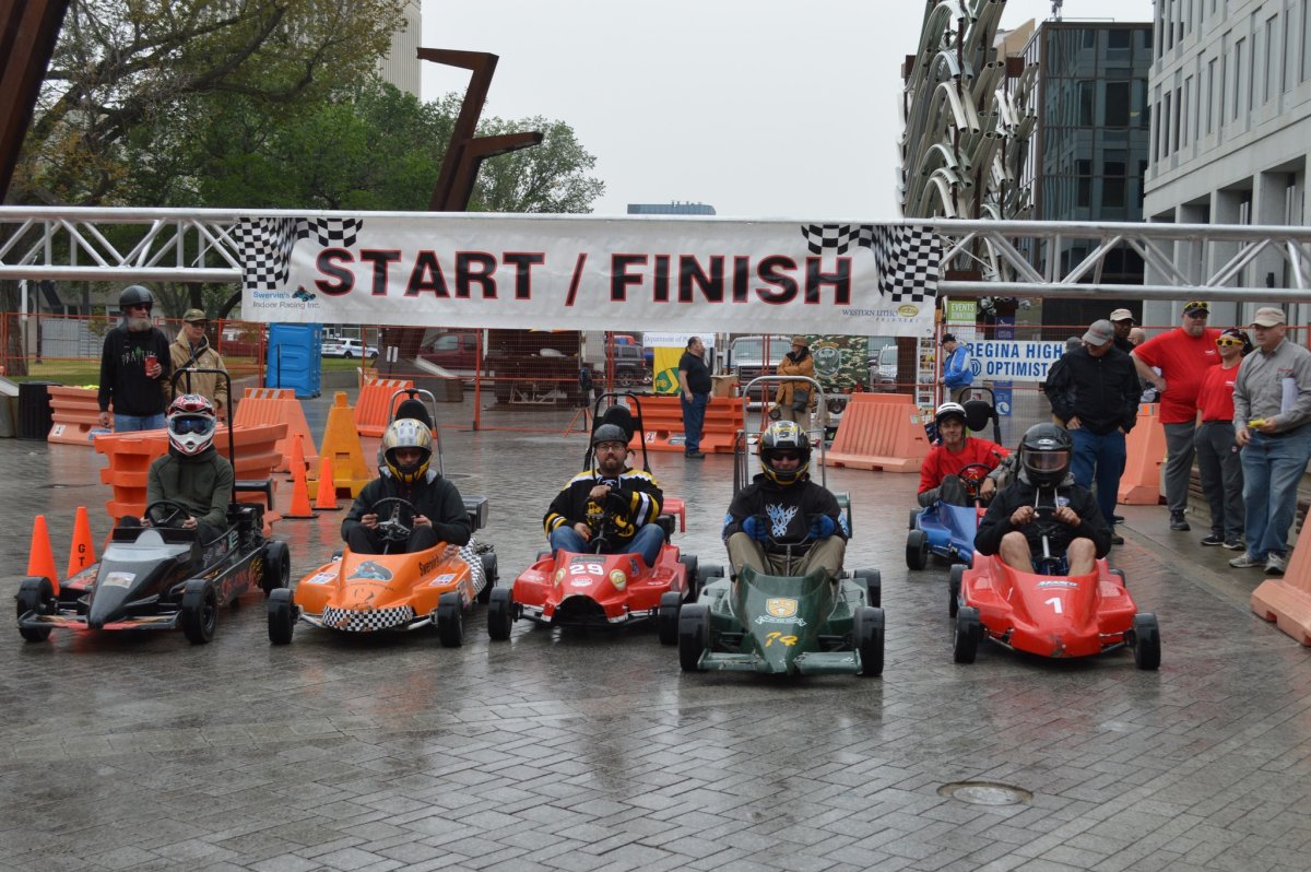 The 2022 Mini Indy Race 4 Recovery put on by OSI-CAN was an entertaining way to improve PTSD awareness and have some fun at Moose Jaw's Town & Country Mall.