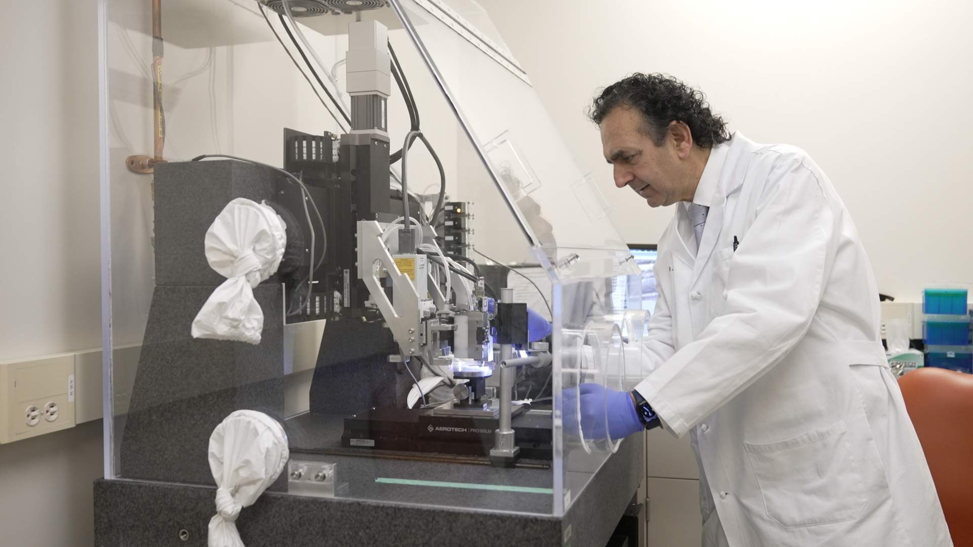 Dr. Anthony Atala of the Wake Forest Institute for Regenerative Medicine is a pioneer in the use of 3D printers to bioengineer lab-grown tissues and organs.