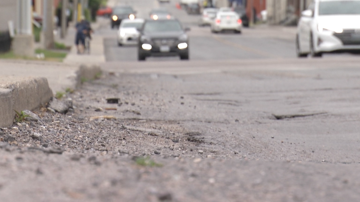 Kingston, Ont.'s Queen St. has been named one of Ontario's worst roads accoring to CAA.
