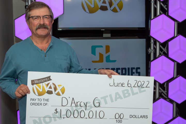 Saskatchewan man wins second $1 million lottery
