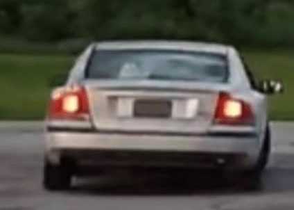 Police in Lindsay, Ont., seek this vehicle as part of an investigation.