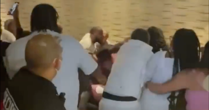 Massive cruise brawl captured on video, requires coast guard intervention – National