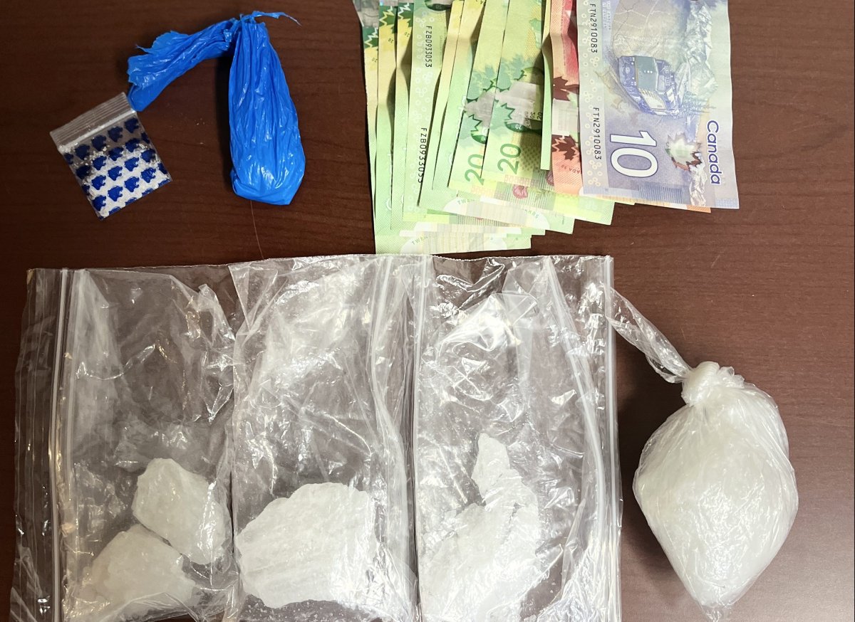 Contraband seized by Dauphin RCMP.