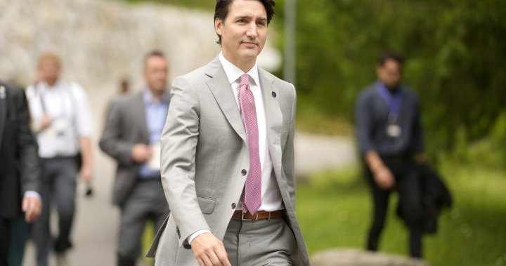 Trudeau pledges more than $350m in financial support for Ukraine at G7 summit