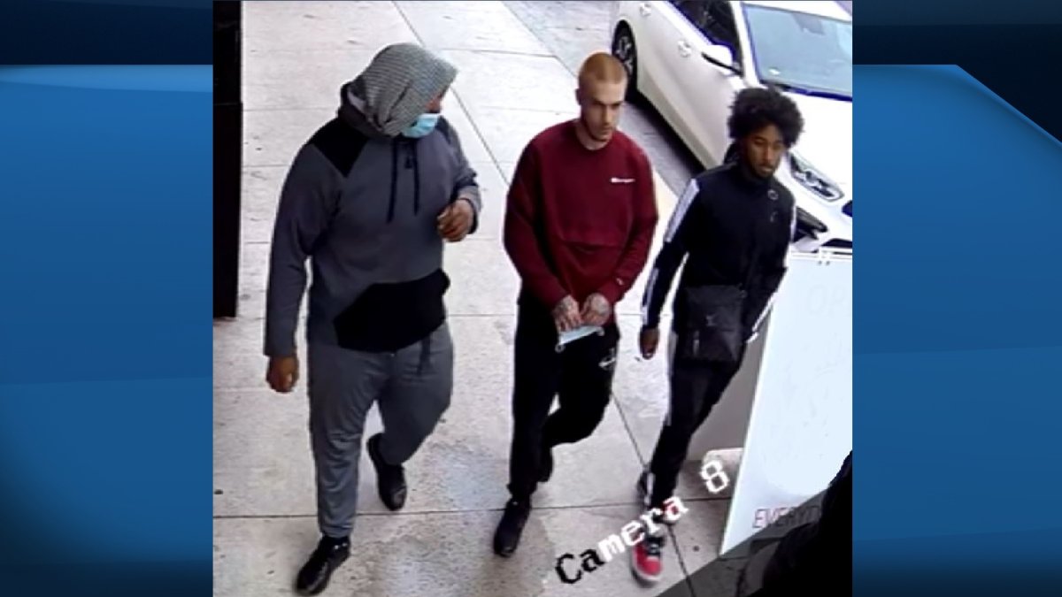Kingston Police Major Crime Unit is releasing images of a male they are looking to identify and speak to in regards to the murders of Nico Joseph Soubliere and Carl Alen Delphin.