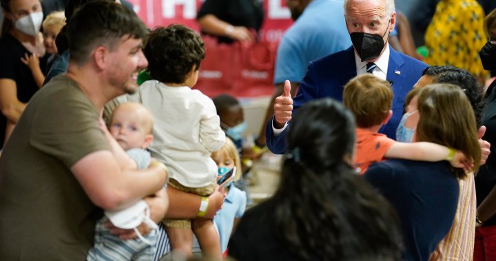 Biden celebrates COVID-19 vaccines to kids under five in U.S.