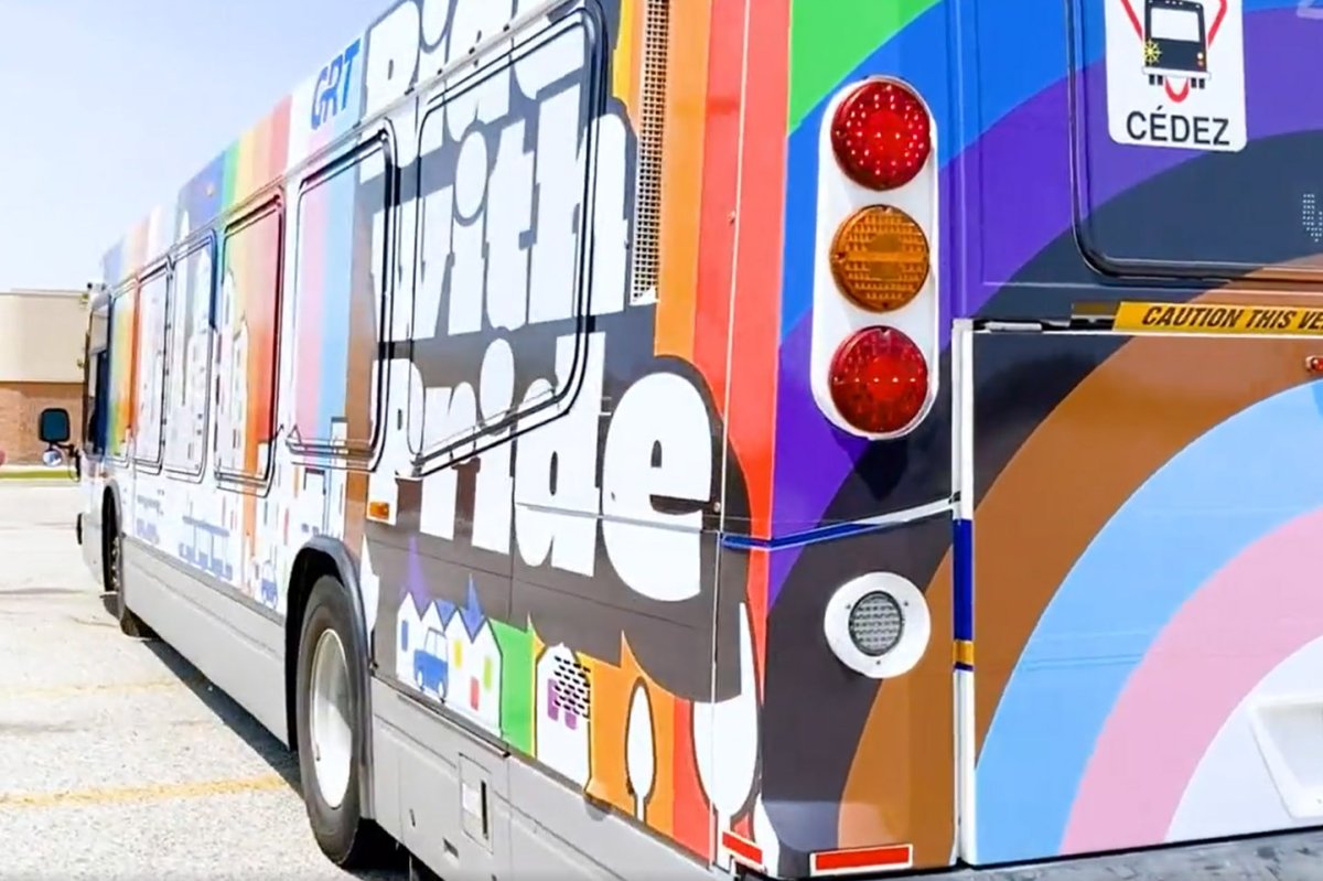 The Ride with Pride bus will appear on routes across the tri-cities over the month of June.