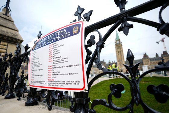 Police in Ottawa are bracing for demonstrations around Parliament Hill on Canada Day.