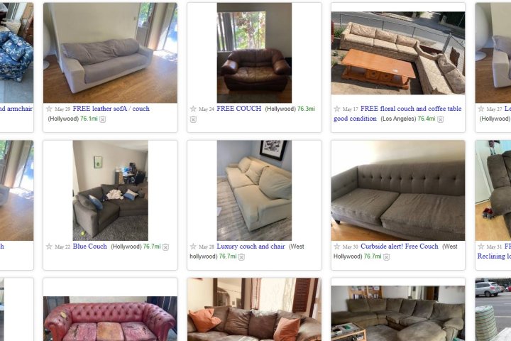 Finds 36k Inside Free Craigslist Couch, Craigslist Leather Sofa Bed