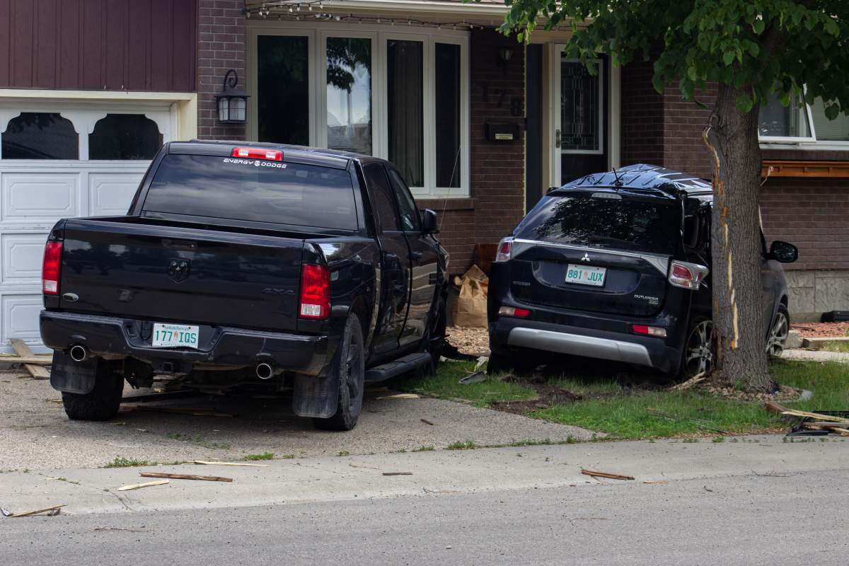In order to preserve potential evidence, police blocked off streets in the area for several hours. 