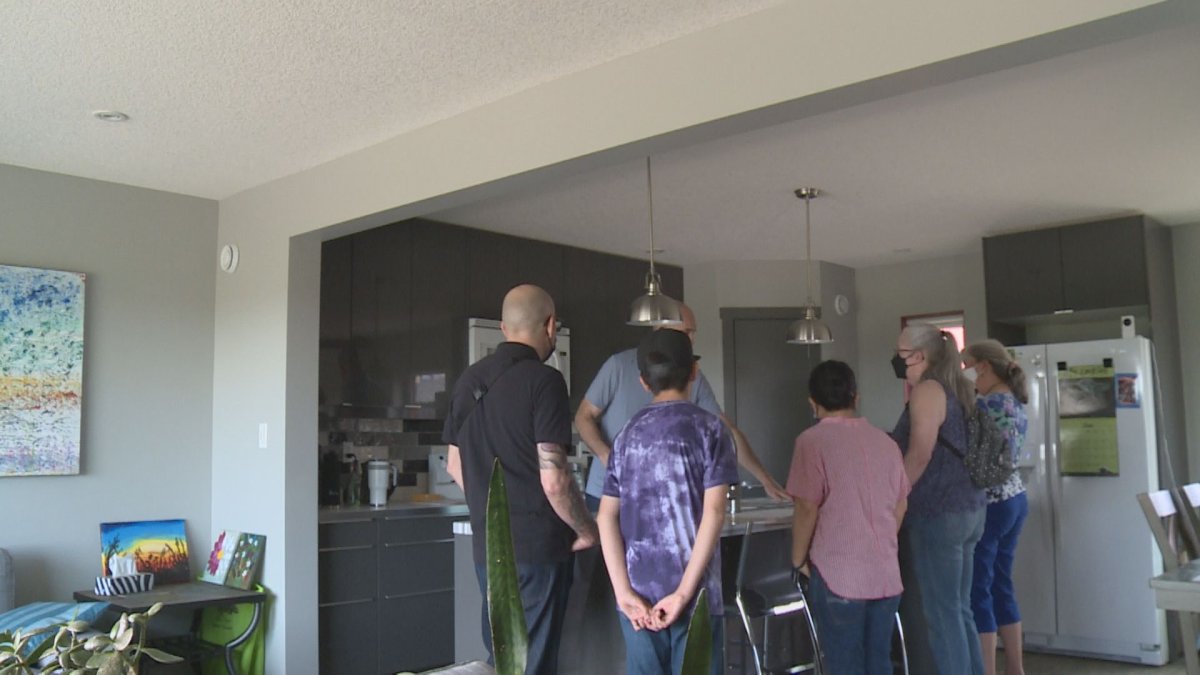 Lethbridge residents took tours of eco-friendly, net-zero homes as part of an Alberta-wide initiative. 