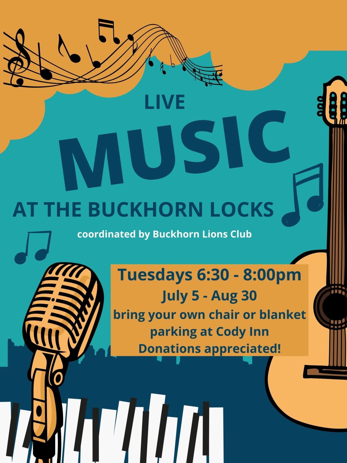 Live Music At The Buckhorn Locks - image