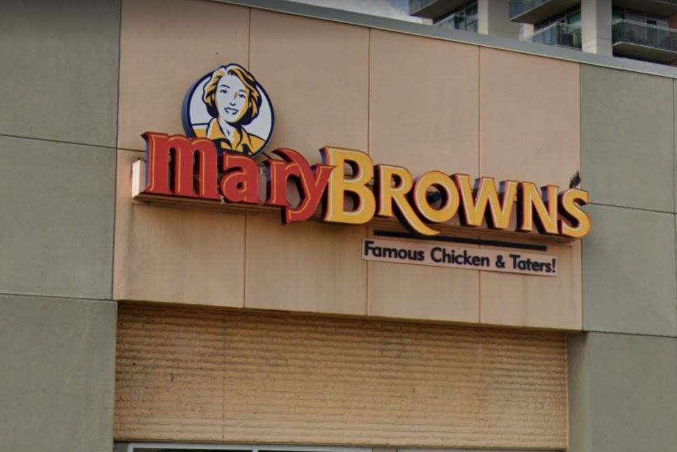 Mary Brown's Chicken in Brampton.