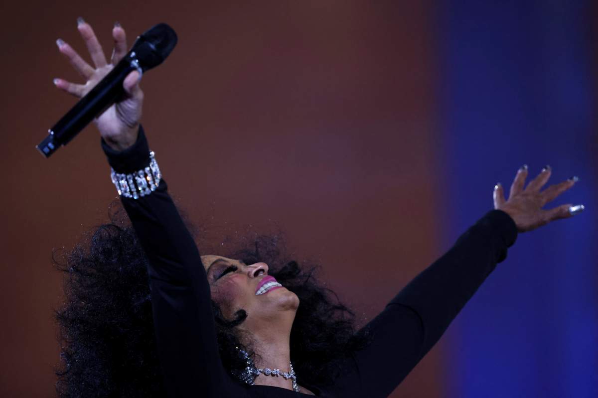 The Queen's Platinum Jubilee concert got underway at Buckingham Palace.