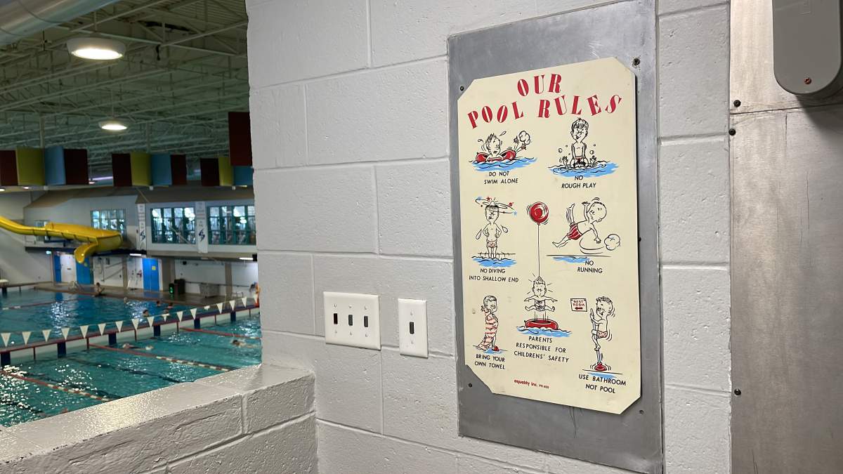 Ben Tremblay, aquatics manager at the Canada Games Aquatics Centre, has over 10 years of lifeguarding experience.