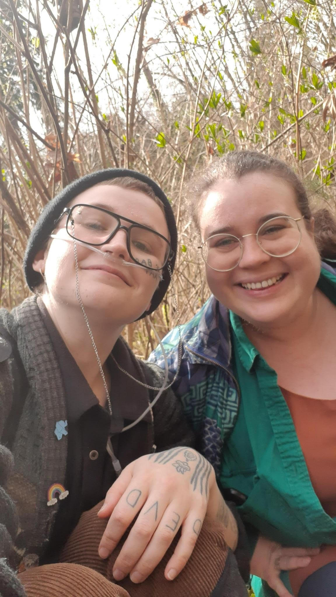 Q and their partner Frankie