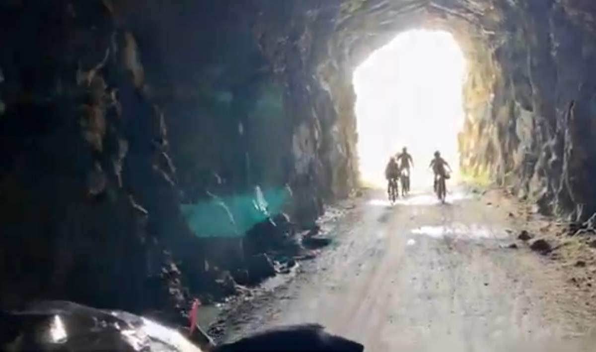 COSAR was called to a bike rescue at Myra Canyon Trestles. 